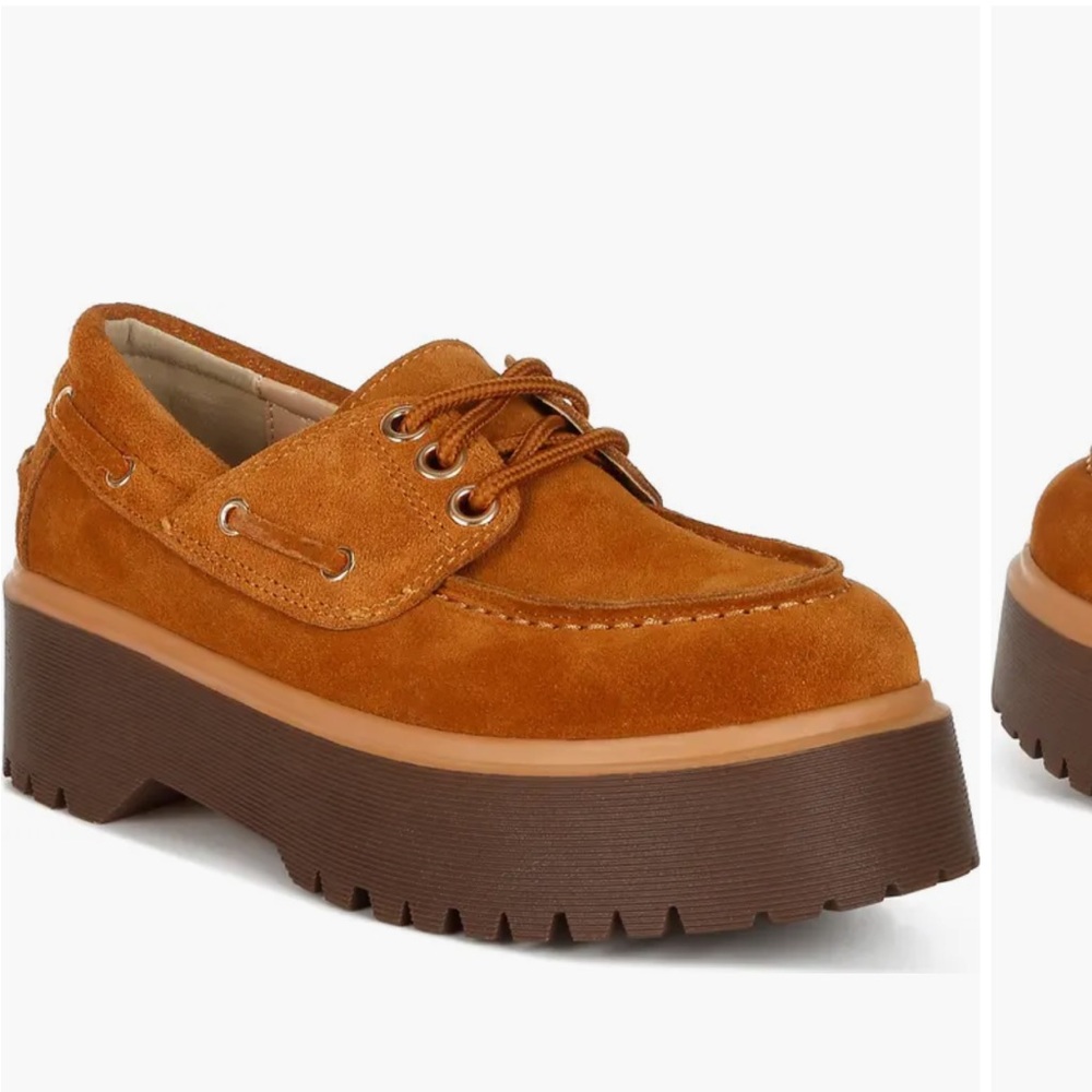 Rag & Co. Cuckatoos Platform Boat Shoe